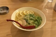 【糸島】鳥塩レモンラーメン
